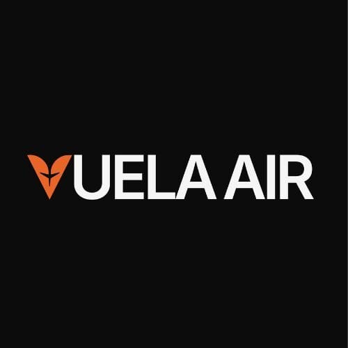 vuela air, logo élaboré par intouch agence digital en Algérie