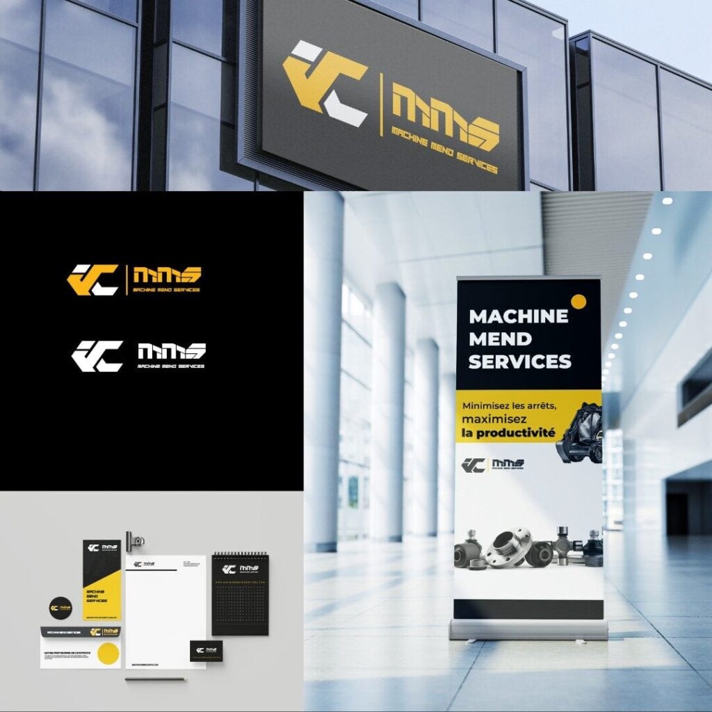 branding machine mends service - élaboré par intouch