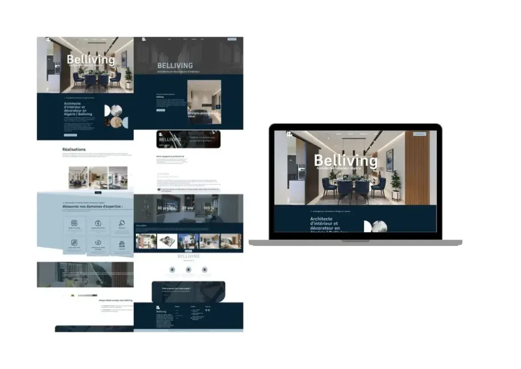 tarifs site vitrine , site belliving